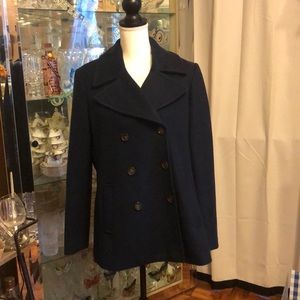 Women’s Navy Pea Coat